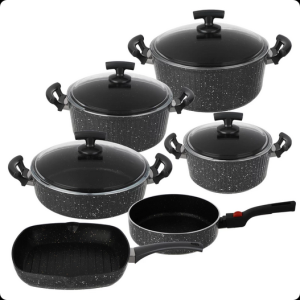 سرویس قابلمه ۱۰پارچه السا برند اویز پلاس