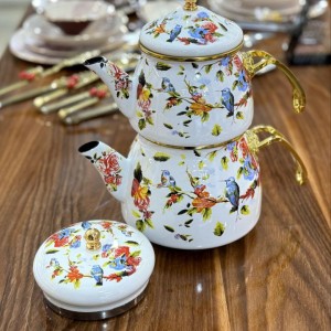 کتری و قوری لعابی شاهین ترکیه