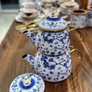 کتری و قوری لعابی شاهین ترکیه