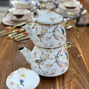 کتری و قوری لعابی شاهین ترکیه