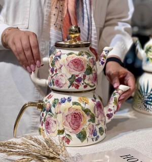 کتری قوری miss betty طرح رز