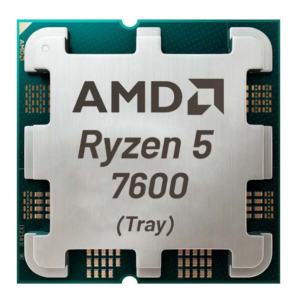 پردازنده مرکزی ای ام دی مدل Ryzen 5 7600 Tray فروش به همراه خرید مادربرد