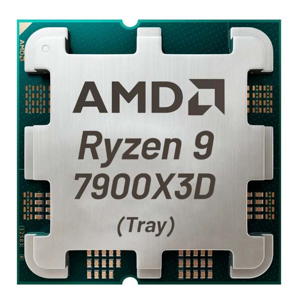 پردازنده مرکزی ای ام دی مدل Ryzen 9 7900X3D Tray فروش به همراه خرید مادربرد