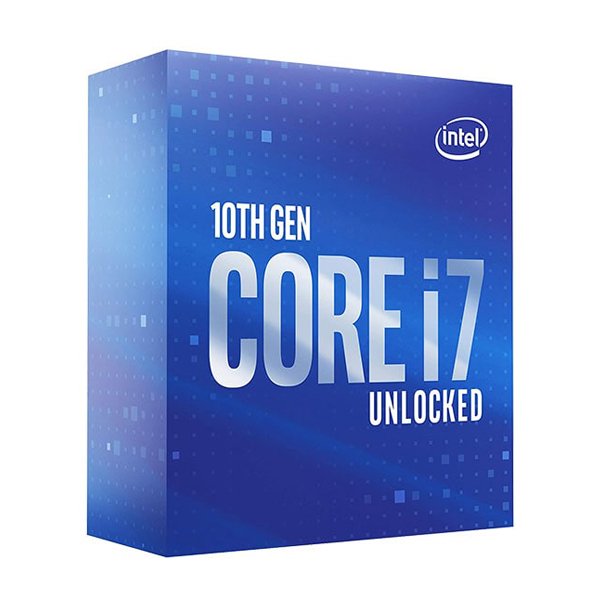 پردازنده مرکزی اینتل سری Comet Lake مدل Core i7 10700K Box  فروش به همراه خرید مادربرد