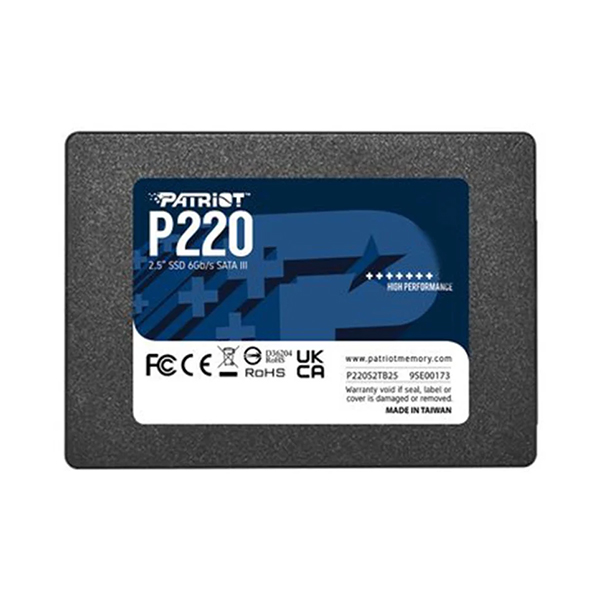 حافظه اس اس دی پاتریوت مدل  P220 SATA III 2.5inch 256GB