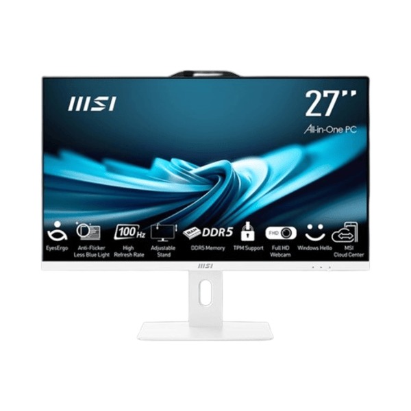 آل این وان ام اس ای مدل MSI PRO AP272P 14M i3 14100 8GB DDR5 500GB