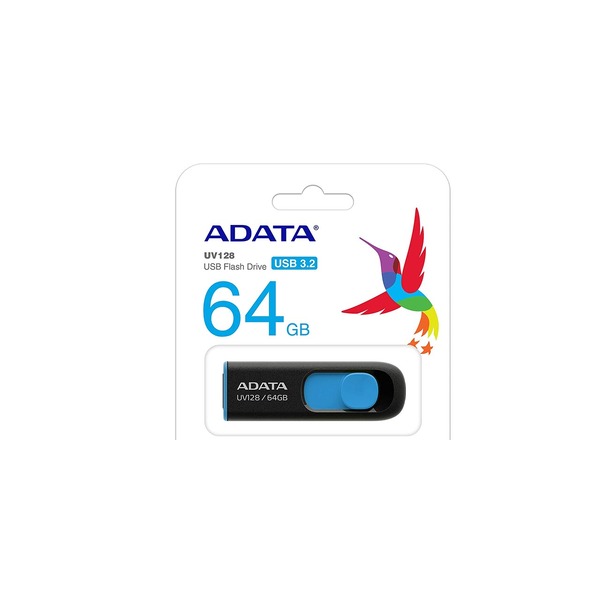 فلش مموری ای دیتا مدل UV128 64GB USB3.2