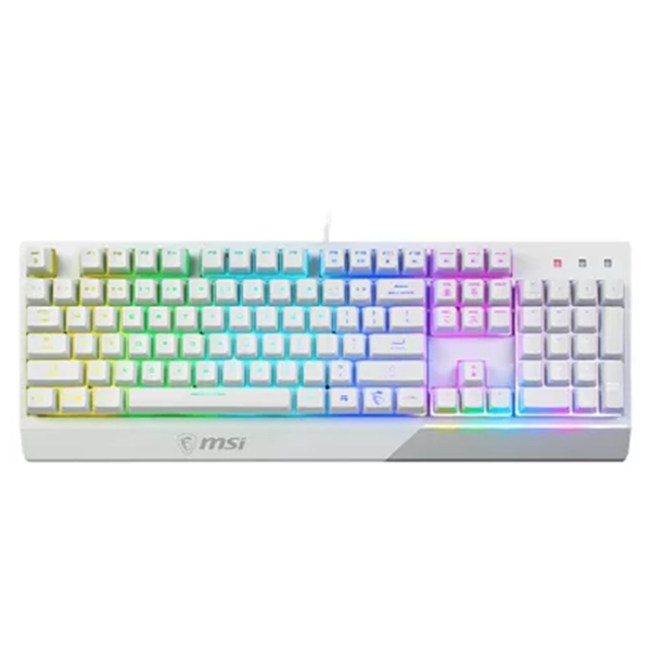 کیبورد مخصوص بازی ام اس آی مدل VIGOR GK30 white