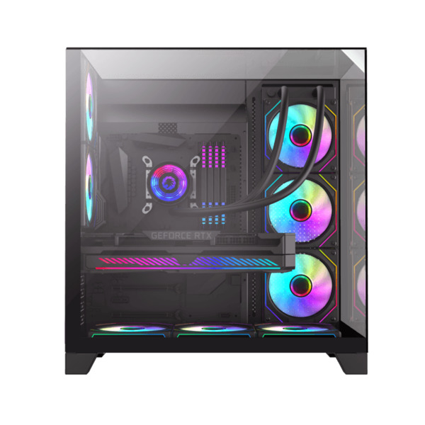 کیس گیمینگ گیم مکس GAMEMAX Infinity Plus black