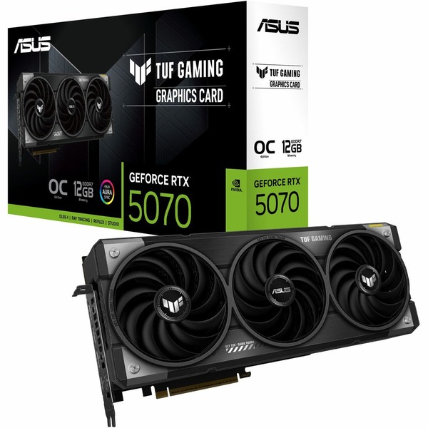 کارت گرافیک ایسوس مدل ASUS TUF Gaming GeForce RTX 5070 12GB GDDR7 OC Edition