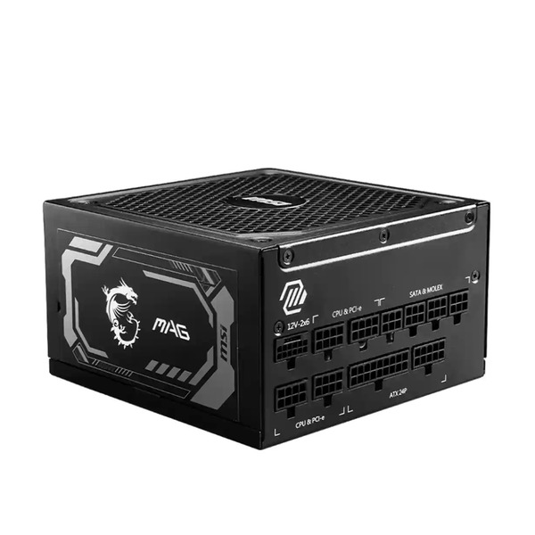 منبع تغذیه 1000 وات ام اس آی MAG A1000GL PCIE5 Full Modular
