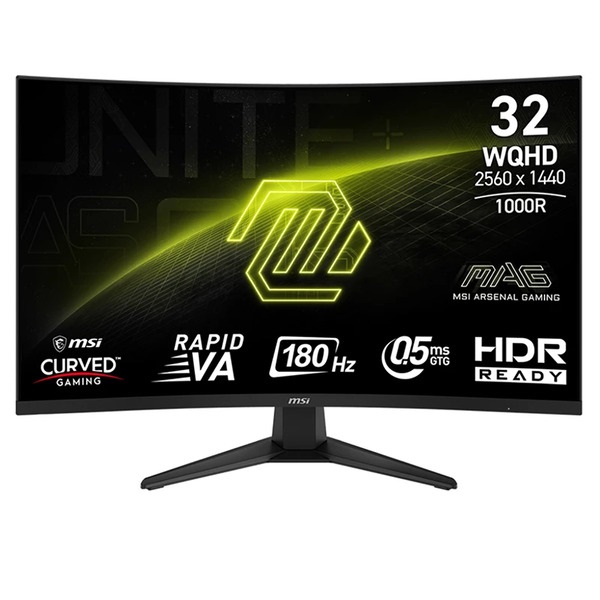 مانیتور گیمینگ خمیده ام اس آی مدل MAG 325CQF سایز 32 اینچ