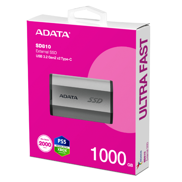 حافظه SSD اس‌اس‌دی اکسترنال ای دیتا مدل ADATA SD810 1TB