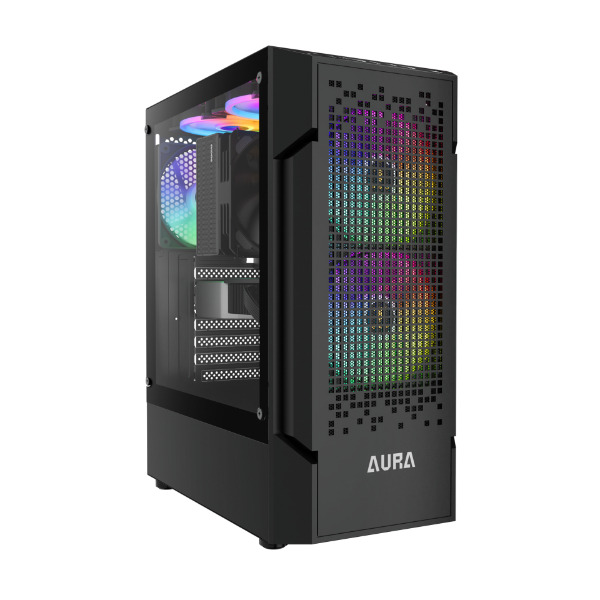 کیس کامپیوتر گیم دیاس مدل AURA GC7 MESH ARGB
