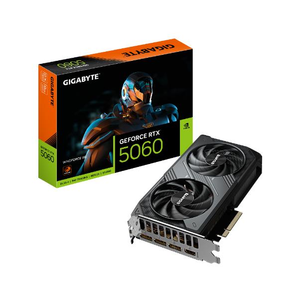 کارت گرافیک گیگابایت مدل GeForce RTX  5060 WINDFORCE 8G