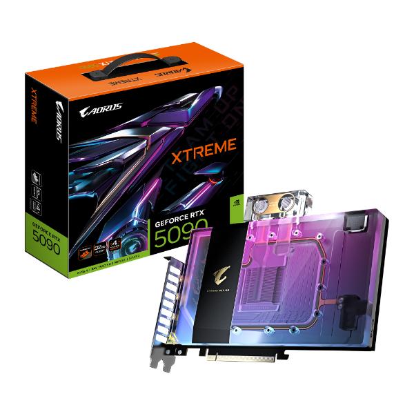 کارت گرافیک گیگابایت مدل AORUS GeForce RTX  5090 XTREME WATERFORCE WB 32G