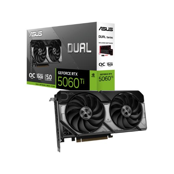 کارت گرافیک ایسوس ASUS Dual GeForce RTX 5060 TI 16GB GDDR7 OC Edition