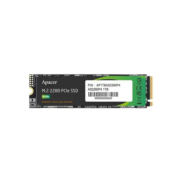 اس اس دی اینترنال اپیسر مدل AS2280P4  ظرفیت  512 گیگابایت NVME M.2 2280 PCIE GEN 3x4