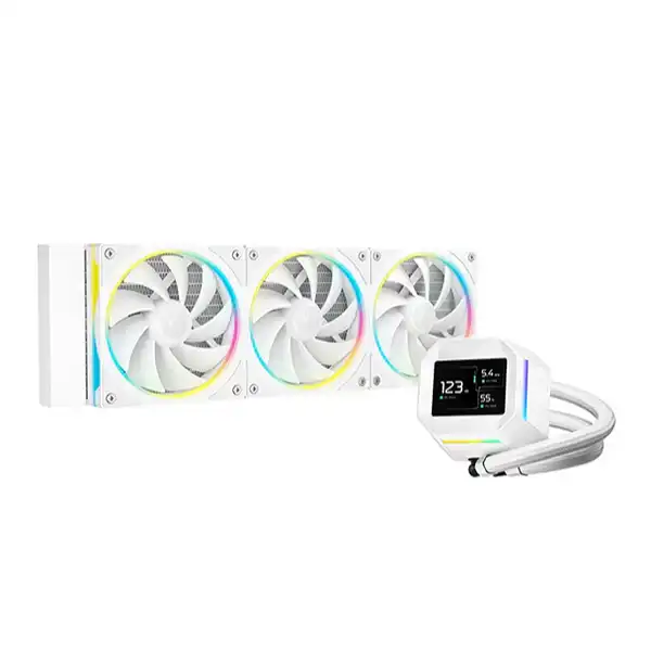 خنک کننده مایع پردازنده دیپ کول DEEPCOOL  LM360 A-RGB WH