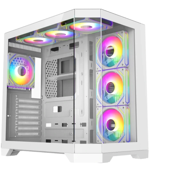 کیس کامپیوتر گیم مکس مدل HYPE A سفید