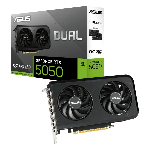 کارت گرافیک ایسوس مدل ASUS GeForce RTX 5050 Dual 8GB GDDR6