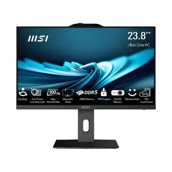 آل این وان ام اس ای مدل MSI PRO AP242P 14M  i5 14400 16GB DDR5 500GB