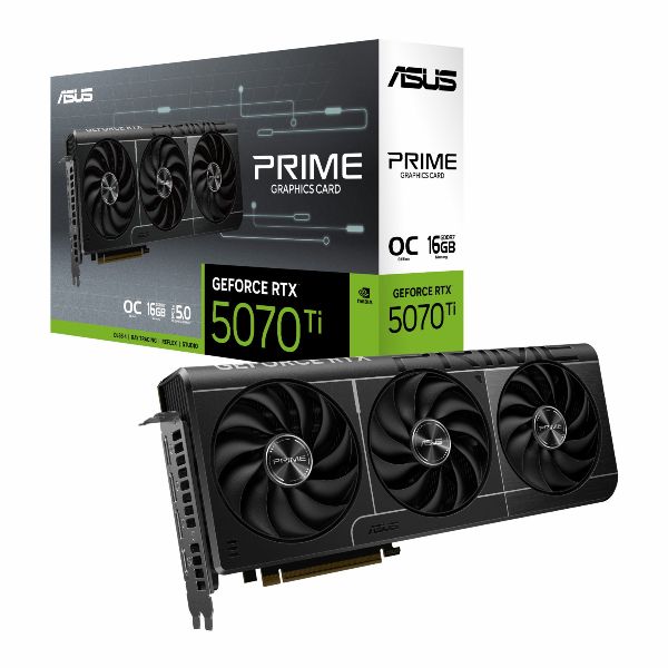 کارت گرافیک ایسوس  PRIME GeForce RTX 5070 TI 16GB OC Edition
