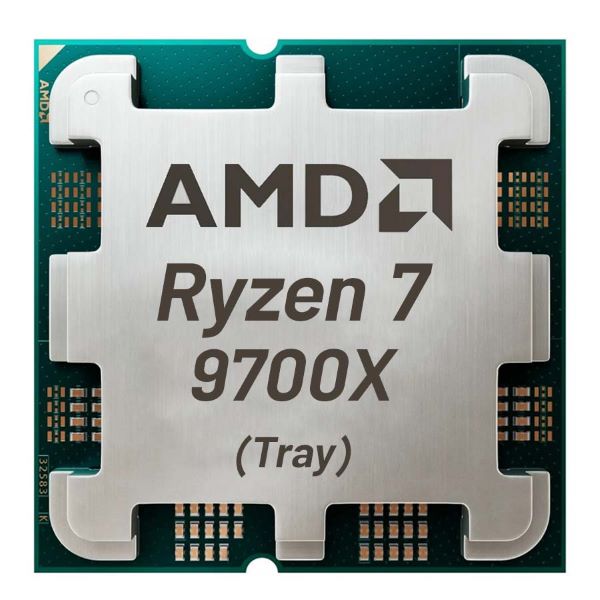 پردازنده ای ام دی مدل Ryzen 7 9700X Tray فروش به همراه خرید مادربرد