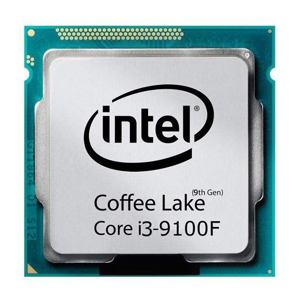 پردازنده مرکزی اینتل سری Coffee Lake مدل Core i3-9100F BOX