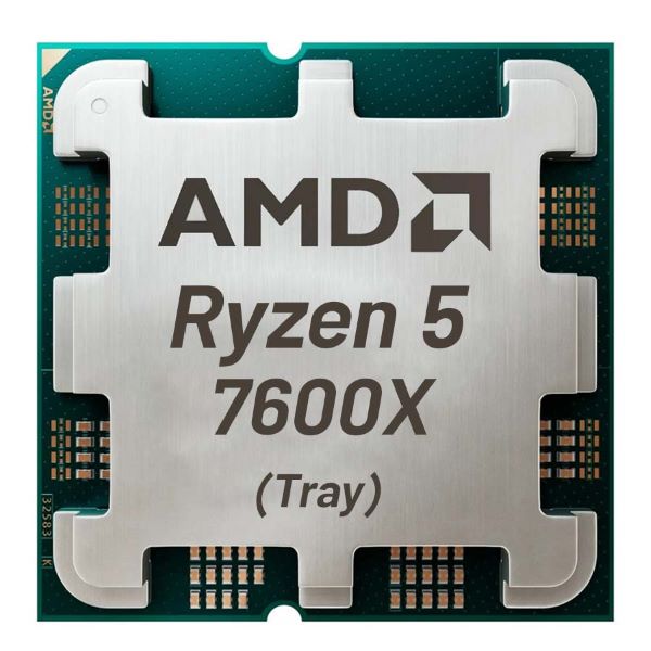 پردازنده مرکزی ای ام دی مدل Ryzen 5 7600X Tray فروش به همراه خرید مادربرد