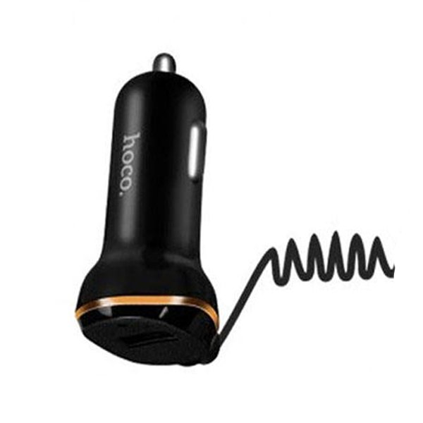 شارژر فندکی هوکو مدل Z14 آیفن همراه با کابل لایتینینگ