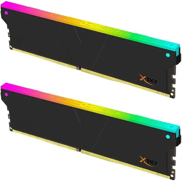 رم XSky مدل  V-COLOR 32GB (2x16GB) 6000MHz CL36 RGB