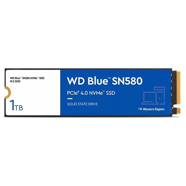 هارد SSD وسترن دیجیتال  یک ترابایت مدل  Blue SN580 NVMe M.2 2280