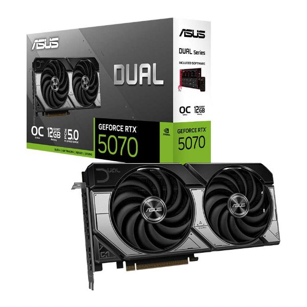 کارت گرافیک ASUS مدل RTX 5070 Dual  12GB OC