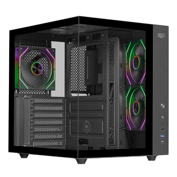 کیس کامپیوتر اوست مدل AWEST AQ15-B