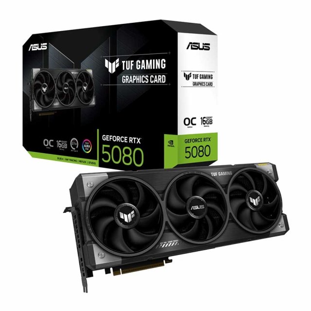 کارت گرافیک ایسوس مدل TUF Gaming RTX 5080 16GB OC GDDR7