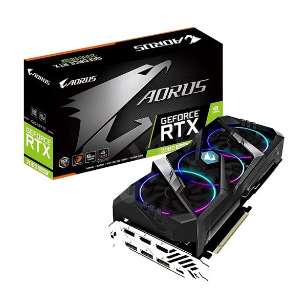 کارت گرافیک گیگابایت مدل AORUS Geforce RTX2080 SUPER 8G