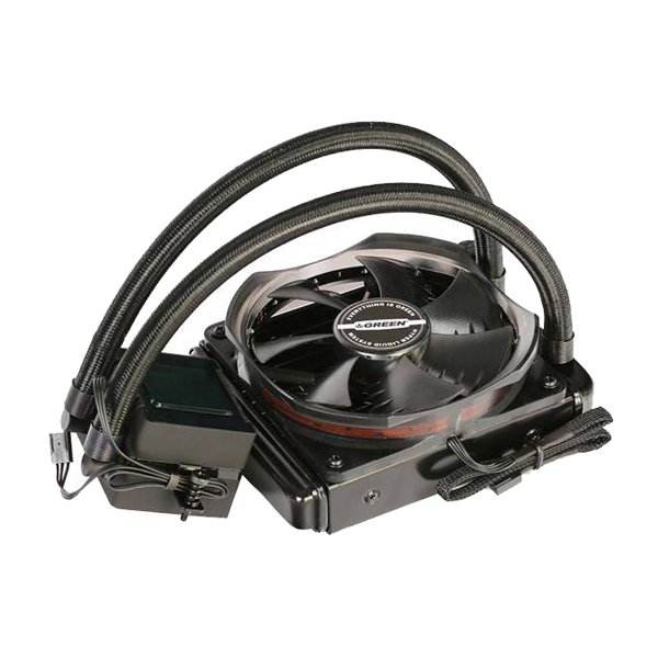 سیستم خنک کننده آبی گرین مدل GLC120-EVO  به همراه براکت LGA 1700(فروش فقط با سیستم کامل)
