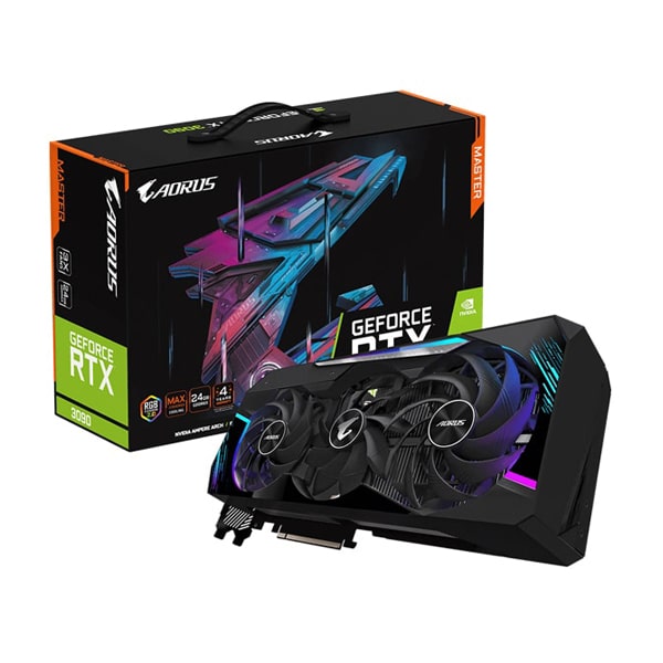 کارت گرافیک گیگابایت مدل ‌AORUS Geforce RTX3090 Master 24G rev 2.0