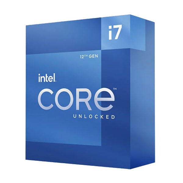 پردازنده مرکزی اینتل سری Alder Lake مدل Core i7 12700K Box  فروش به همراه خرید مادربرد