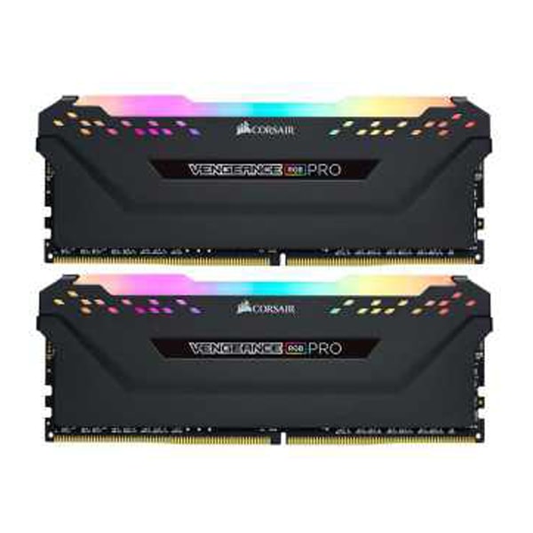 حافظه رم دسکتاپ کورسیر مدل VENGEANCE RGB PRO CL18 32GB DDR4 3600Mhz