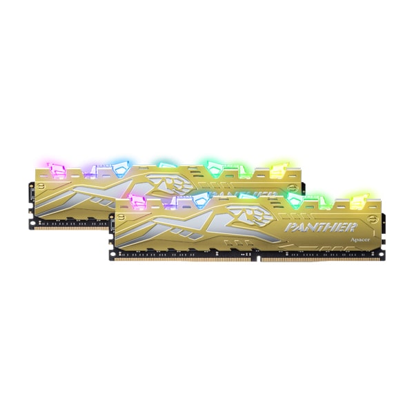 حافظه رم دسکتاپ اپیسر مدل PANTHER RAGE RGB 16GB(2x8) DDR4 3200MHZ