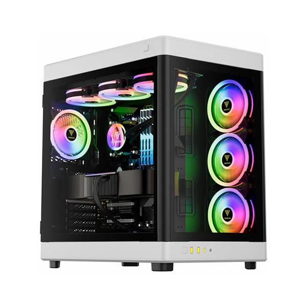 کیس گیم دیاس مدل NESO P1 BW White