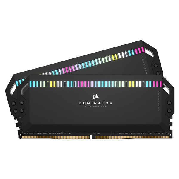 حافظه رم کورسیر مدل DOMINATOR PLATINUM RGB 64GB DDR5 5200Mhz Dual