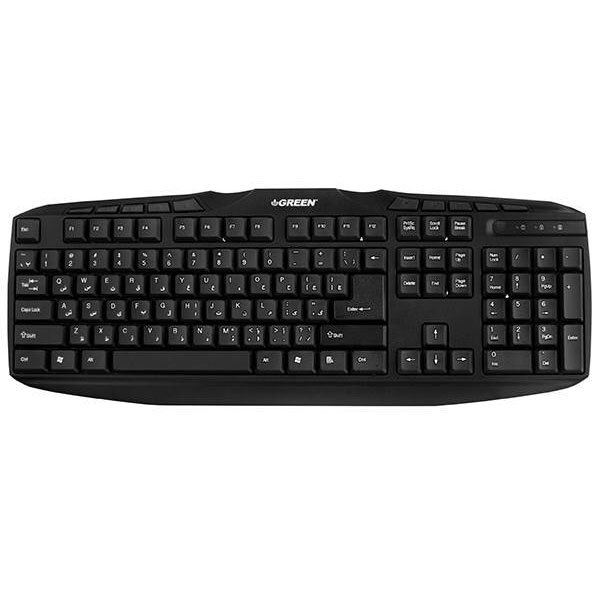 کیبورد گرین مدل GK-302 با حروف فارسی