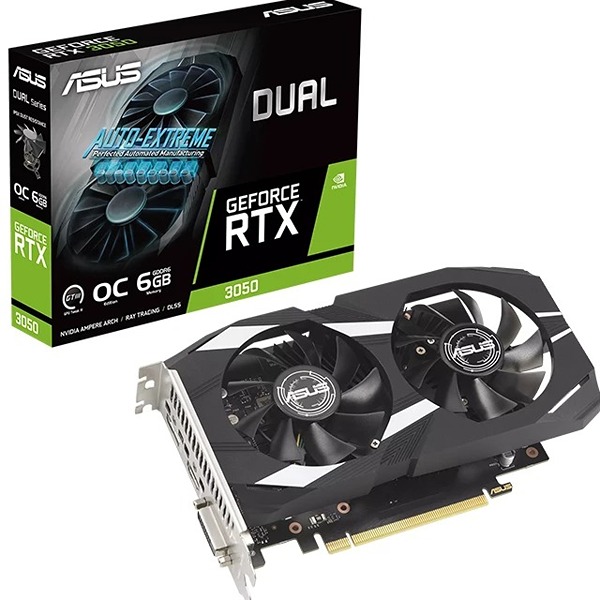 کارت گرافیک ASUS مدل RTX 3050 Dual 6GB OC