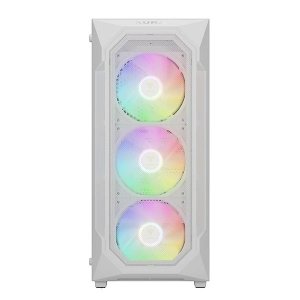 کیس کامپیوتر گیم دیاس مدل AURA GC1 ELITE Mesh ARGB White