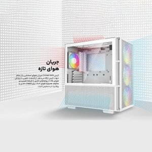 کیس کامپیوتر دیپ کول مدل CH560 Digital WH