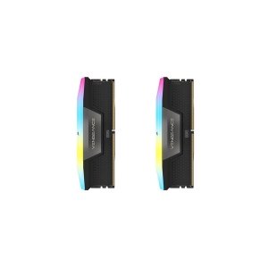 حافظه رم دسکتاپ کورسیر مدل CORSAIR Vengeance RGB 64GB DDR5 CL40  5600Mhz Dual