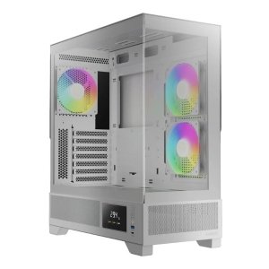 کیس کامپیوتر گیمینگ گیم دیاس مدل Atlas M1 WH ARGB Mid-Tower